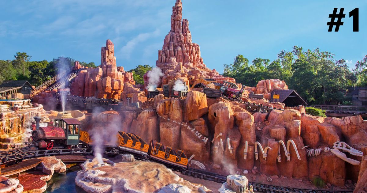 Big Thunder Mountain Railroad at Magic Kingdom