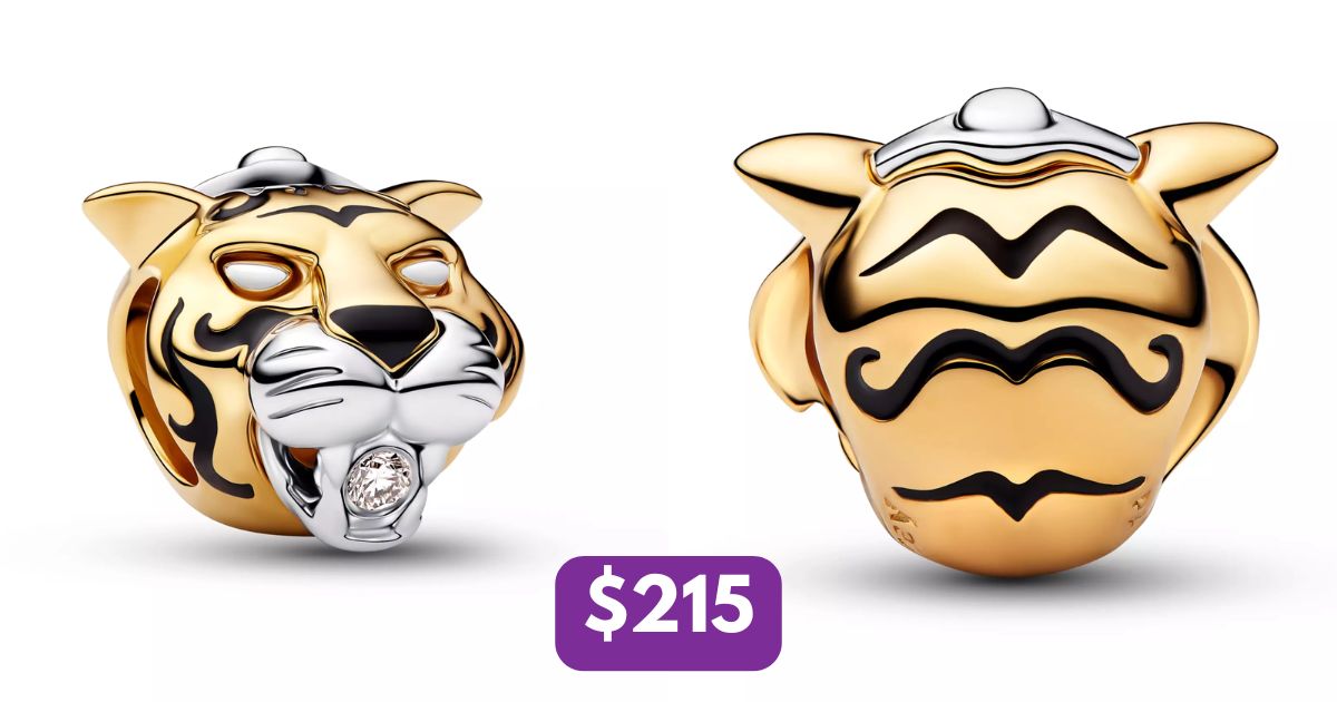 Cave of Wonders Tiger Charm by Pandora