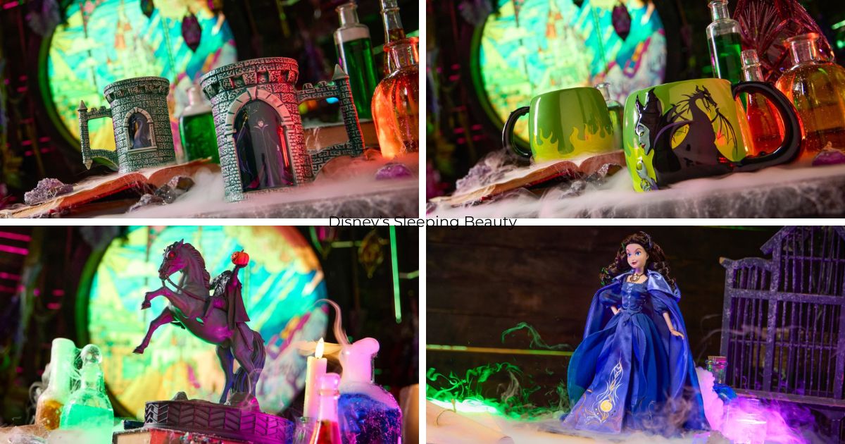 Disney's Sleeping Beauty villain themed apparel and collectibles