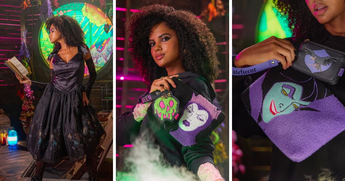 Disney's leading villain apparel featuring Maleficent graphic designs