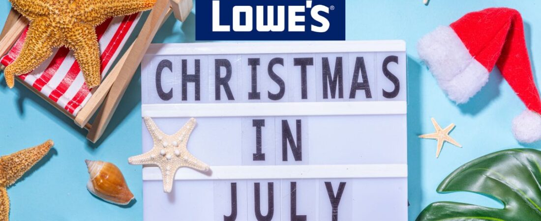 Christmas in July Arrives: Massive Disney & Rudolph Decor Hit Lowe’s