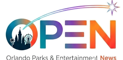 Orlando Parks & Entertainment News (OPEN) logo featuring a stylized castle and Ferris wheel.