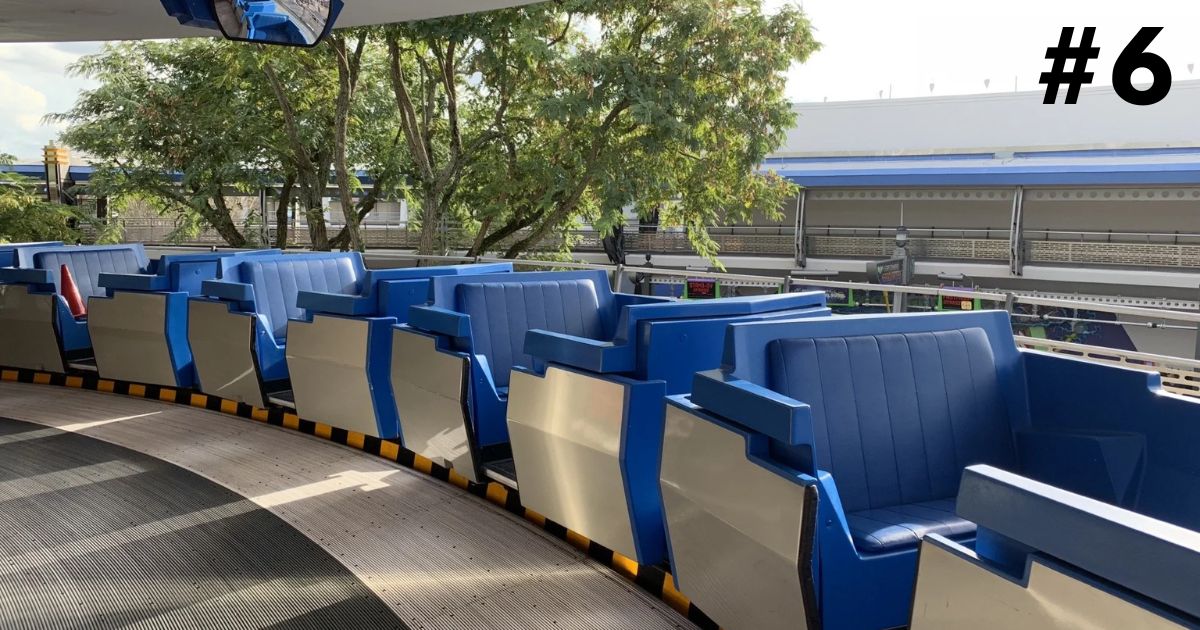 Tomorrowland Transit Authority PeopleMover at Magic Kingdom