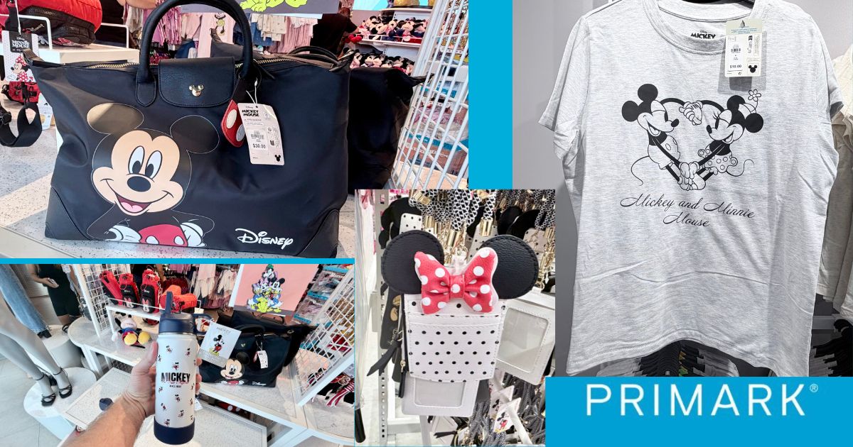 Primark Disney Merchandise display at The Florida Mall