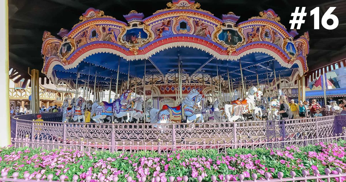 Prince Charming Regal Carrousel at Magic Kingdom