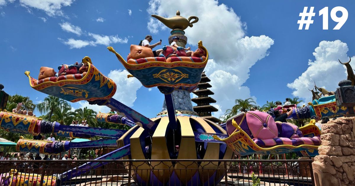 The Magic Carpets of Aladdin at Magic Kingdom