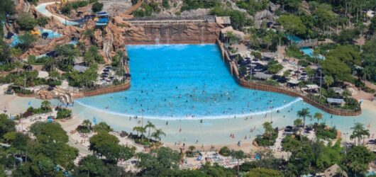 The Typhoon Lagoon Surf Pool