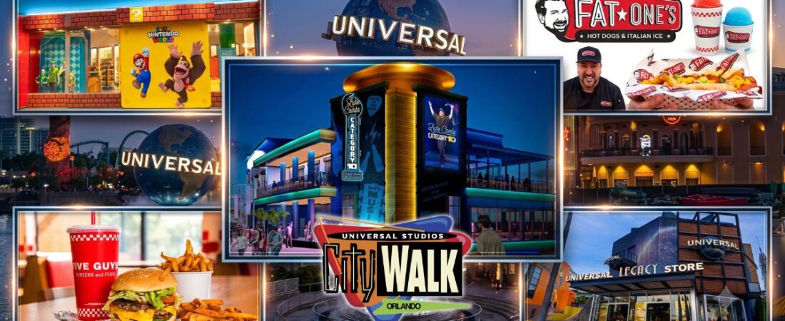 Universal CityWalk Orlando 2026 Transformation: Category 10, Five Guys, and Fat One’s