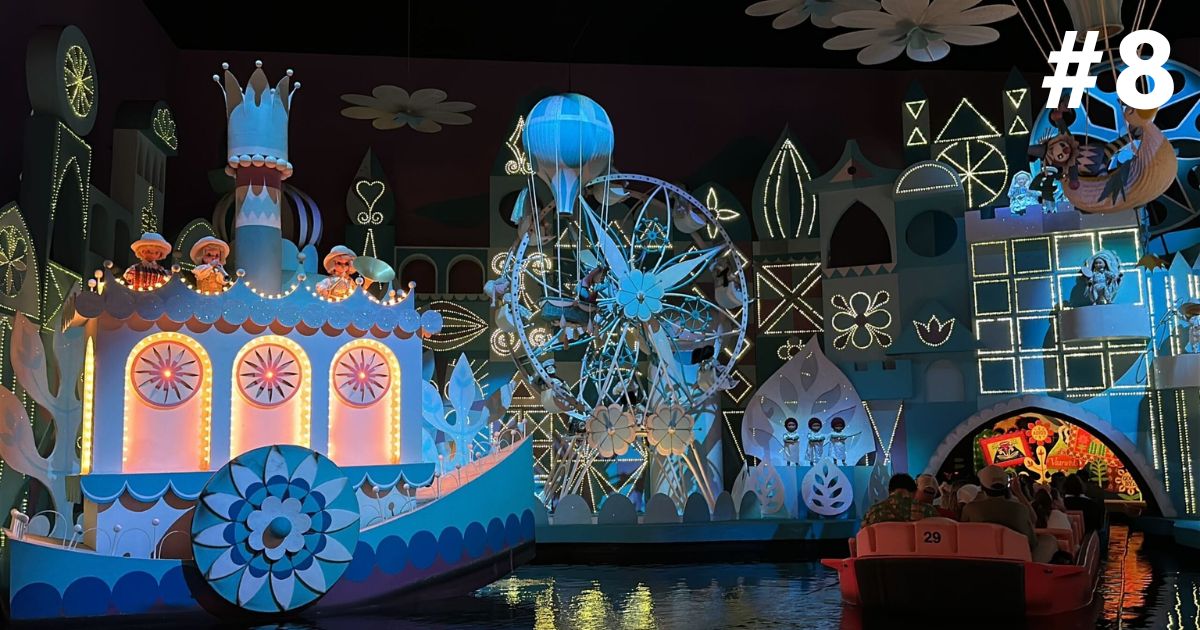 it's a small world at Magic Kingdom