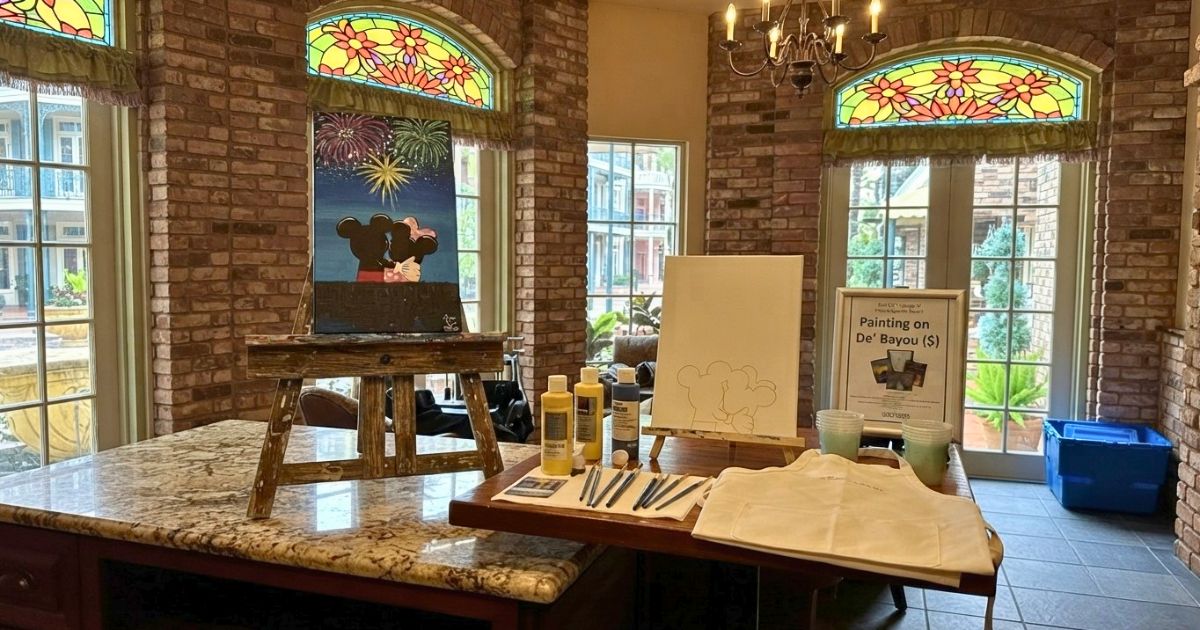 Painting on de’ Bayou Guide: Disney’s Port Orleans Resort