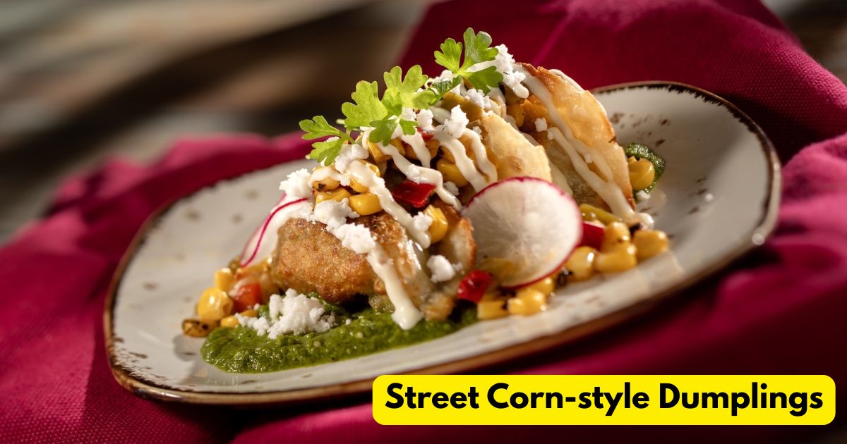 Street Corn-style Dumplings
