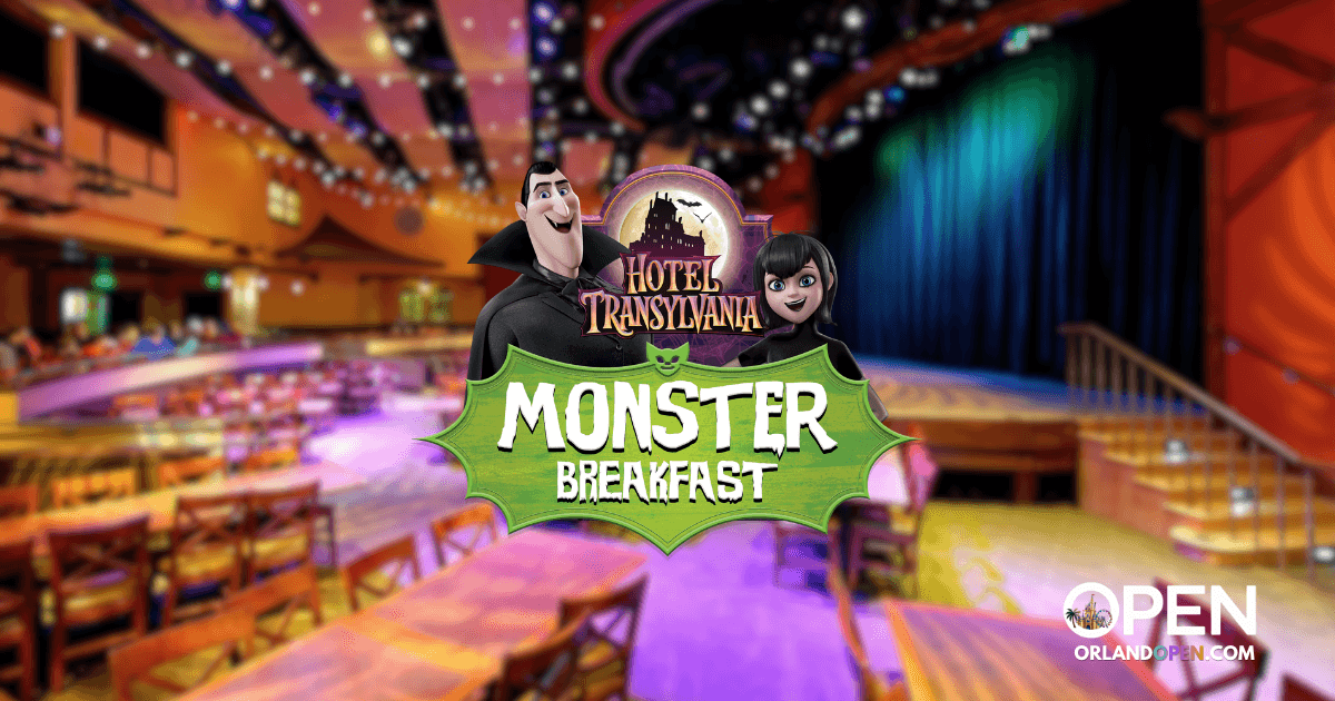SeaWorld Orlando Expands 2026 Halloween Spooktacular with Hotel Transylvania Breakfast