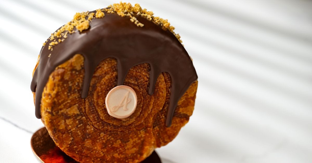 S'mores Croissant pastry at Amorette's Patisserie in Disney Springs