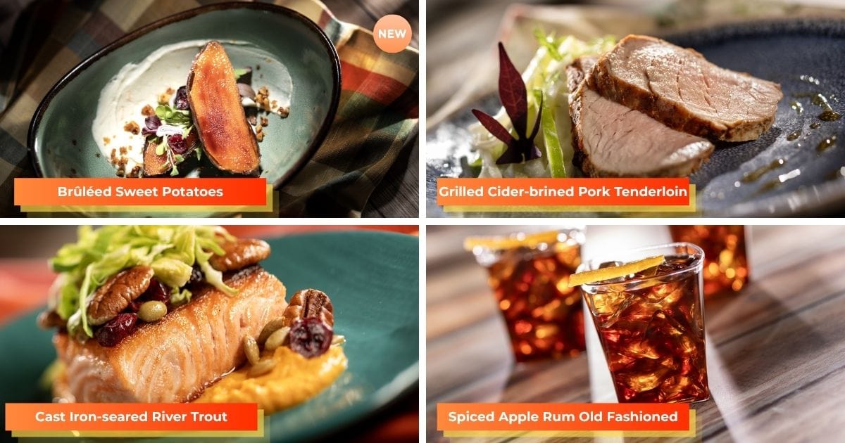 Bramblewood Bites Menu EPCOT Food and Wine Festival