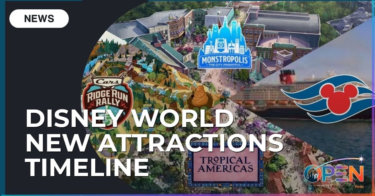 Disney Parks Multi-Year Master Plan: Full Attraction, Land, and Fleet Timeline Breakdown