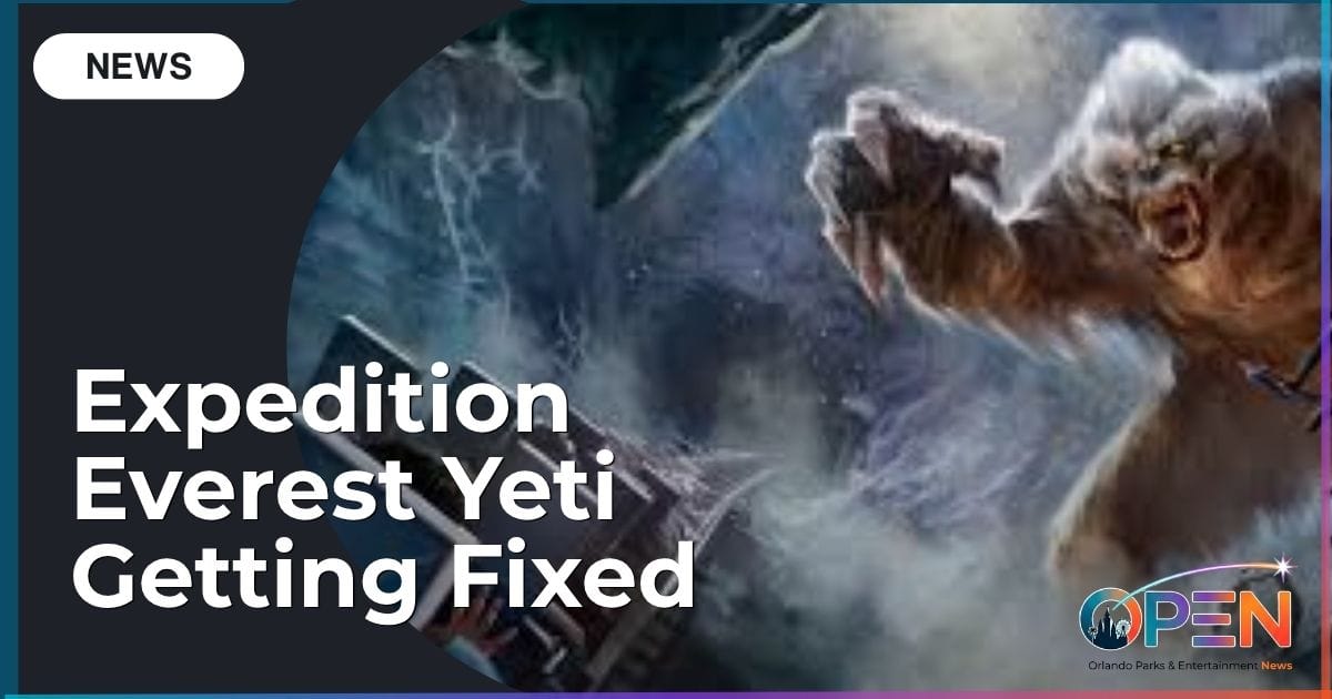 Disney's Animal Kingdom: Expedition Everest Yeti to Undergo Foundational Engineering Overhaul 1 Disney’s Animal Kingdom: Expedition Everest Yeti to Undergo Foundational Engineering Overhaul