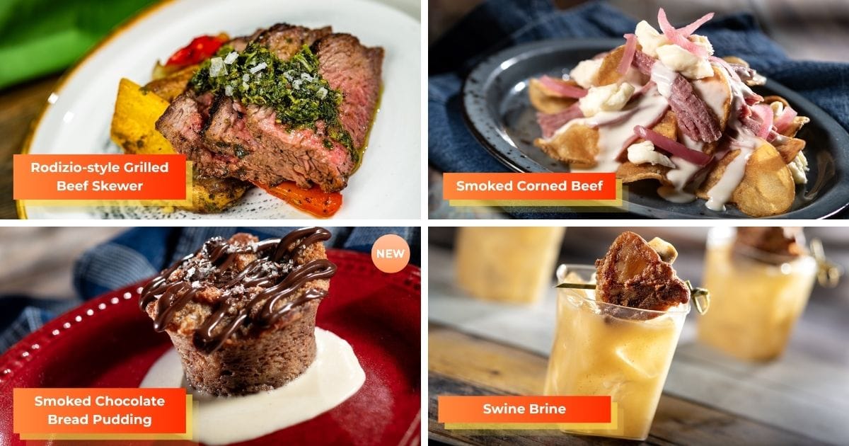 Flavors from Fire Menu EPCOT Food and Wine Festival