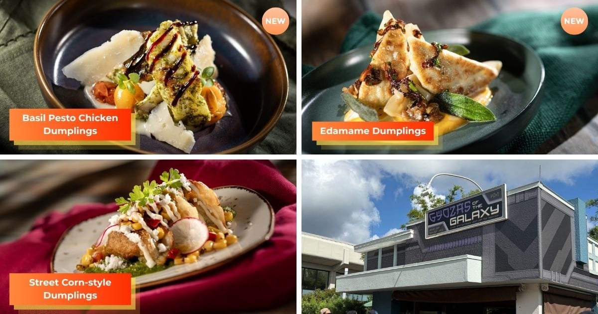 Gyozas of the Galaxy Menu EPCOT Food and Wine Festival