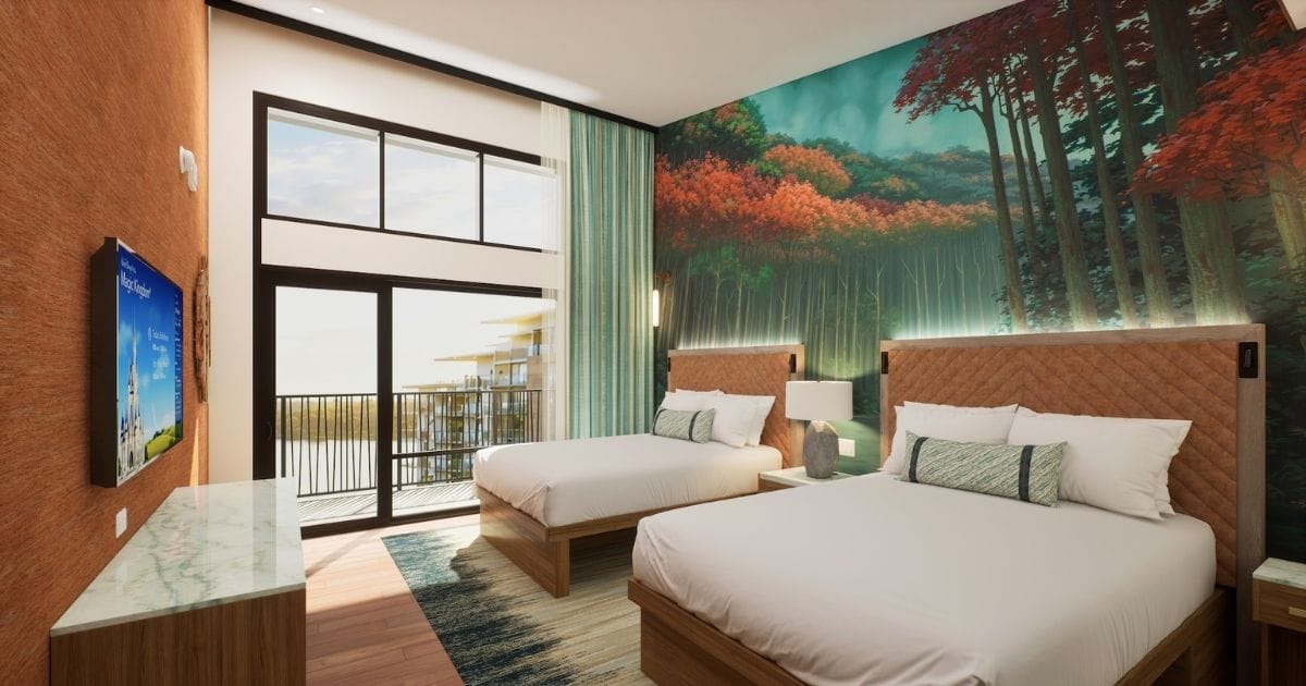 Disney's Lakeshore Lodge: Complete Guide to Rooms, Dining, Booking Dates, and Opening Timeline 11 Presidential suite secondary bedroom at Disney's Lakeshore Lodge