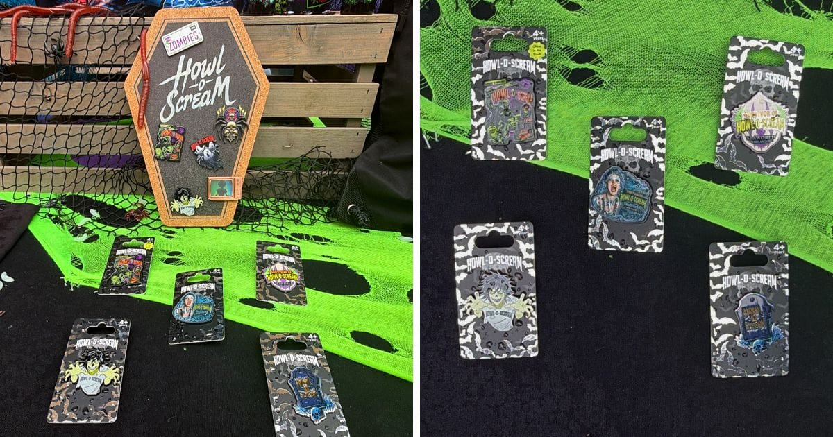 Howl-O-Scream 2026 enamel pins