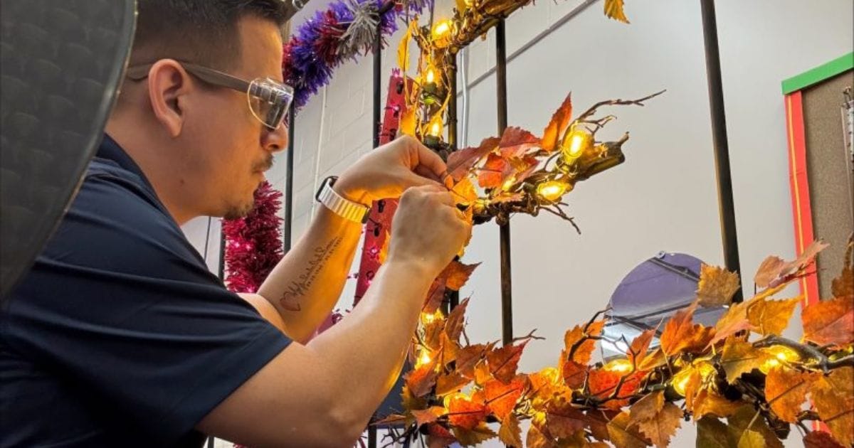 How Disney's Holiday Services Transforms Walt Disney World for Halloween 5 Jock Lindsey's Hangar Bar Halloween exterior sign experience