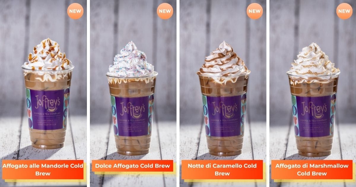 Joffreys Coffee and Tea Company Menu EPCOT Food and Wine Festival