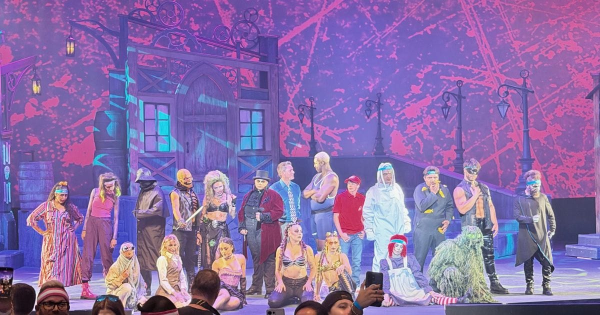 SeaWorld Orlando Unveils Pestilence and Five New Houses for Howl-O-Scream 2026 3 Killer 90s Scream and Sweat Spectacle logo for SeaWorld Orlando