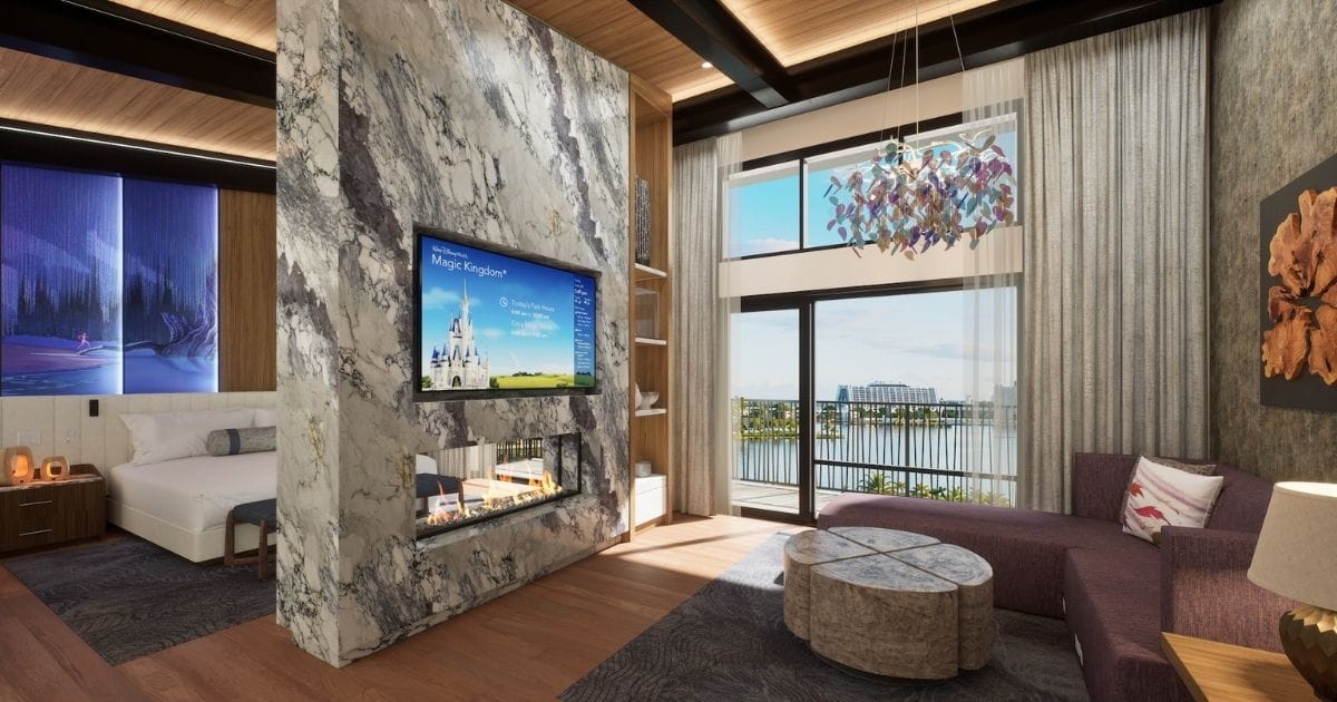 Disney's Lakeshore Lodge: Complete Guide to Rooms, Dining, Booking Dates, and Opening Timeline 9 Hidden Willow Presidential Suite bedroom at Disney's Lakeshore Lodge