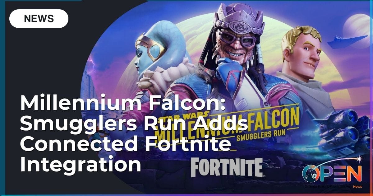 Millennium Falcon: Smugglers Run Adds Connected Fortnite Integration 1 Millennium Falcon: Smugglers Run Adds Connected Fortnite Integration