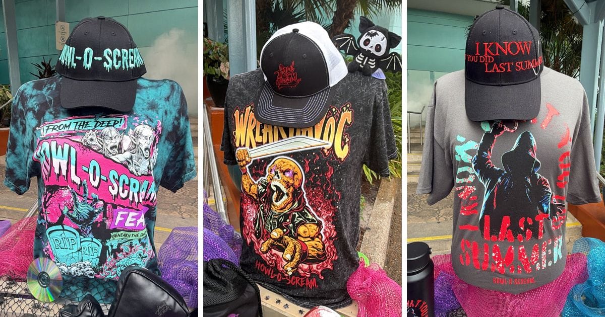 New Howl-O-Scream Shirts for 2026