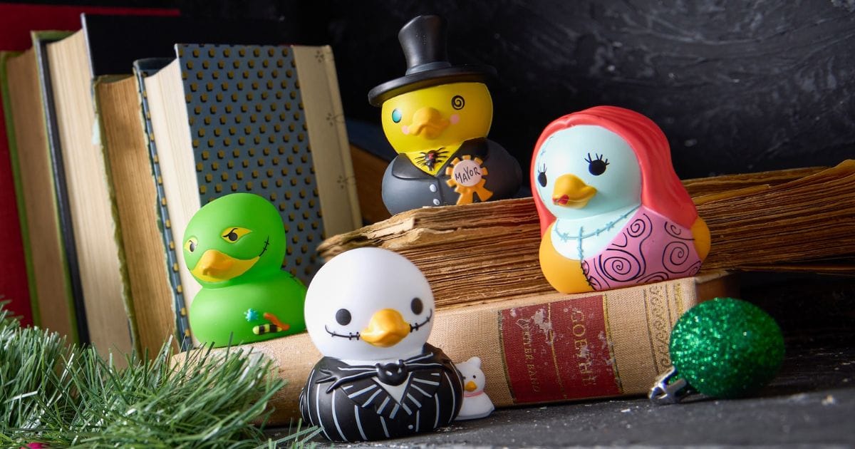 The Nightmare Before Christmas Rubber Duck Set