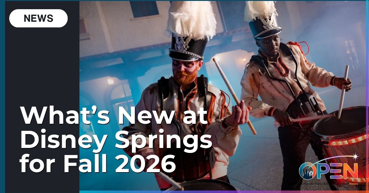 Discover What’s New This Fall at Disney Springs