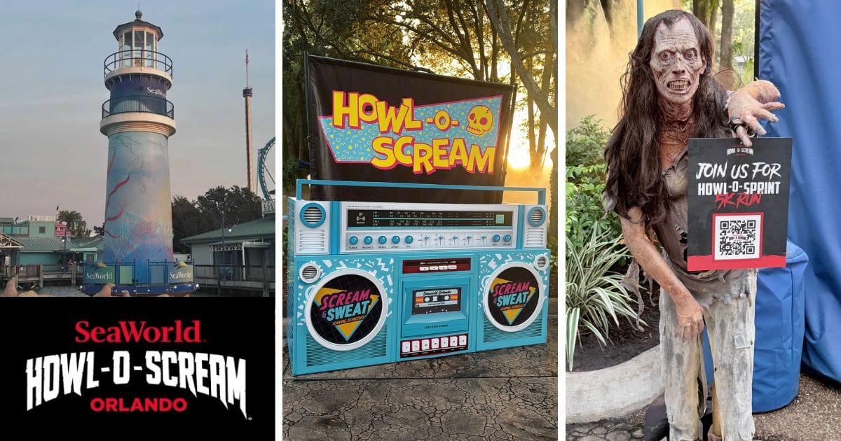 Scream and Sweat event staging at SeaWorld Orlando