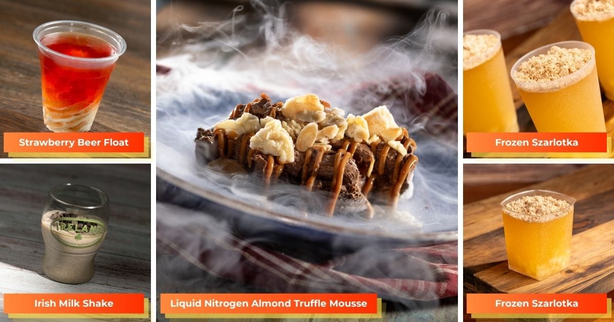 Swirled Showcase Menu EPCOT Food and Wine Festival