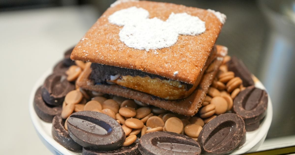 Made to order Pumpkin Spice Smore at The Ganachery in Disney Springs