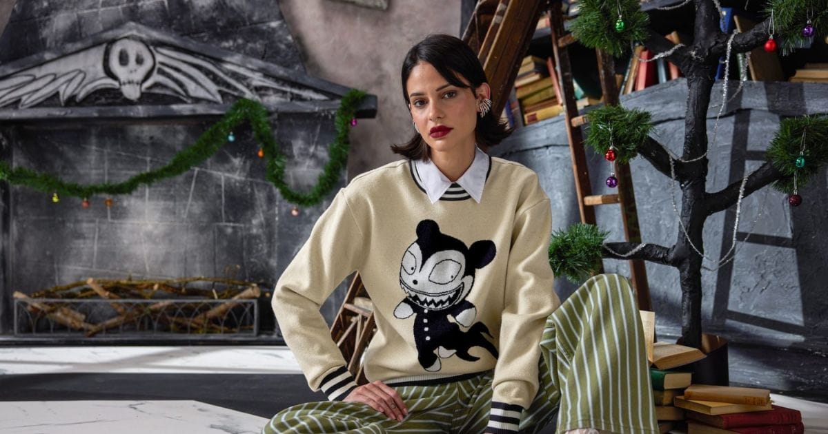 Vampire Teddy Pullover Sweater for Adults