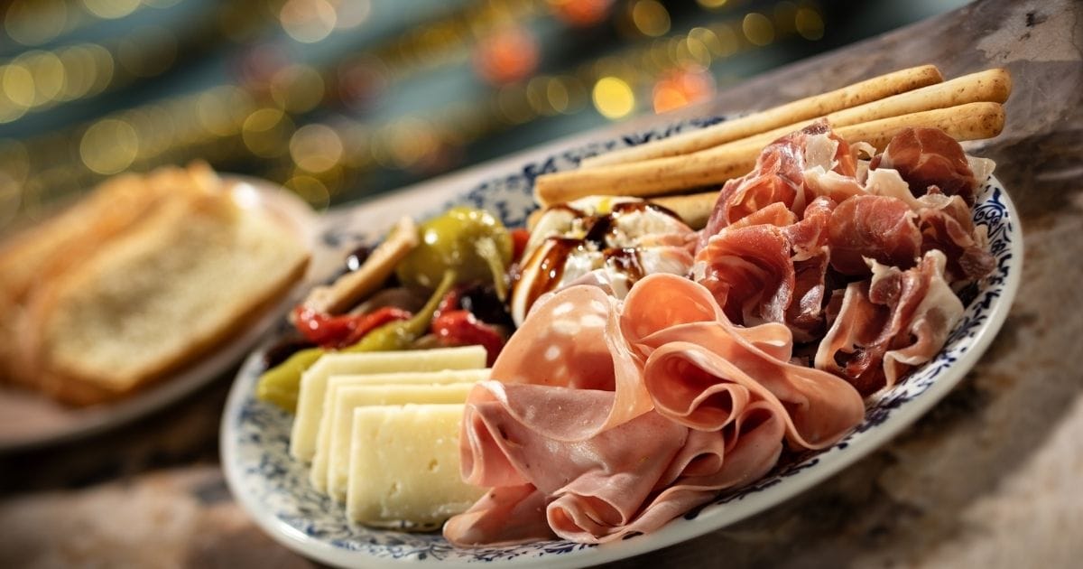 Antipasto plate