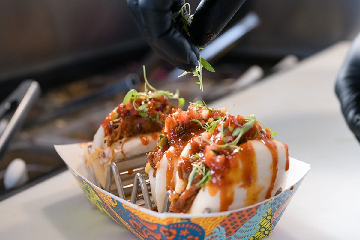 Bend the Bao quick-service restaurant at Universal CityWalk Orlando