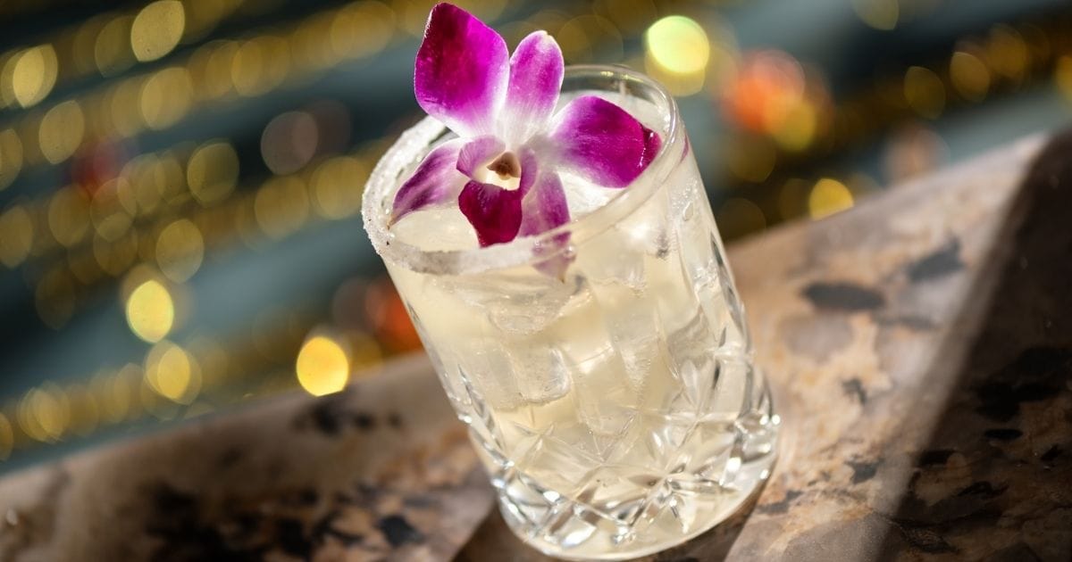 Bubble Brava cocktail