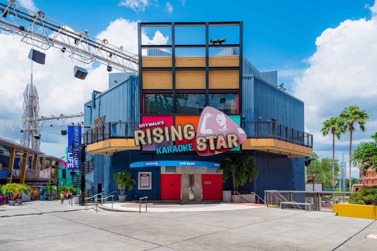 CityWalk's Rising Star karaoke venue at Universal CityWalk Orlando