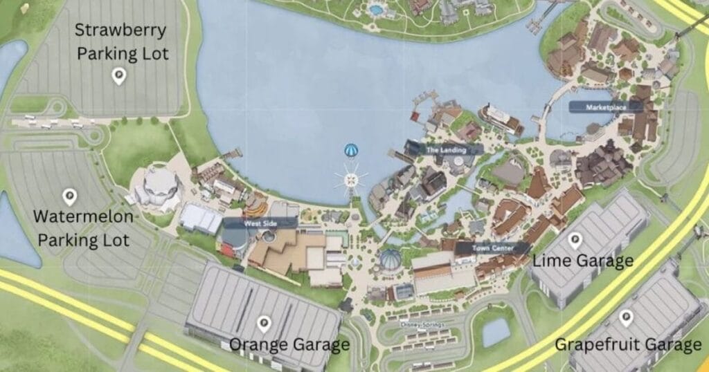 Disney Springs Parking Garges