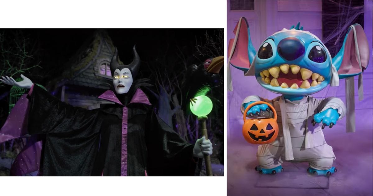 Home Depot 6.5 foot animated LED Maleficent yard figure with her crow