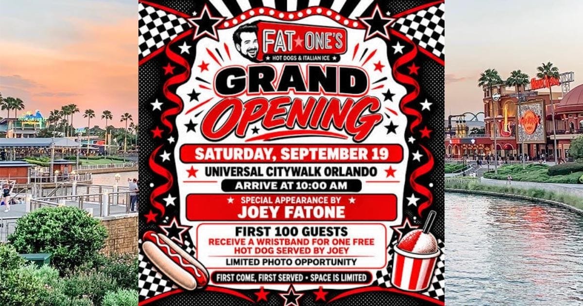 Joey Fatone appearing at the Fat One's grand opening event at Universal CityWalk