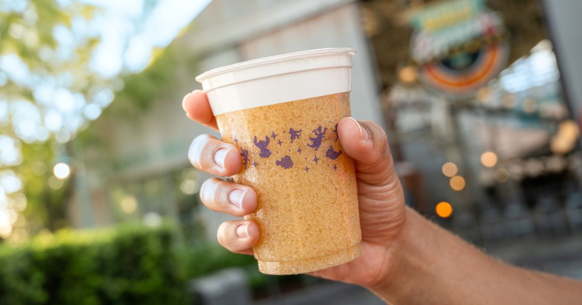 Chilled specialty slush drink inspired by classic old fashioned flavors, finished with a smooth whipped cream foam layer