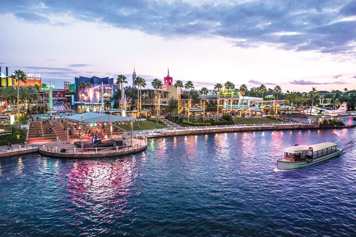 View of Universal CityWalk at Universal Orlando Resort