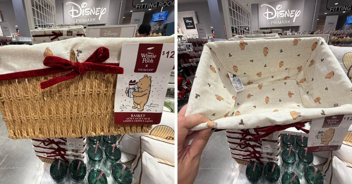 Classic Winnie the Pooh basket at Primark