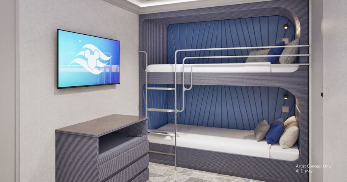 Kids area inside the Believe Tower Suite
