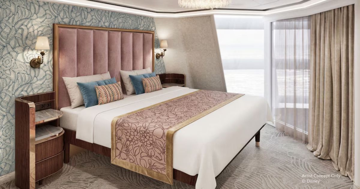 Main bedroom of the Believe Tower Suite