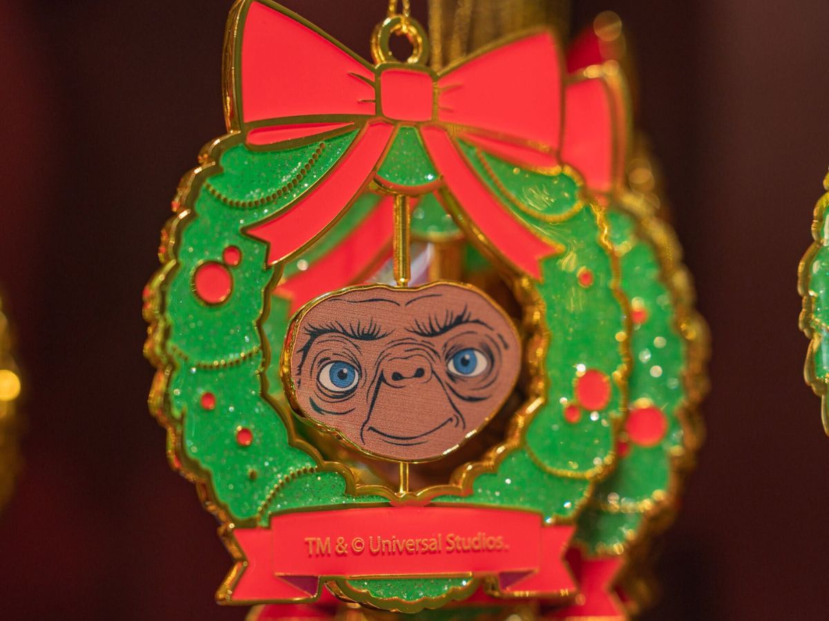 E.T. Adventure themed Christmas tree ornament