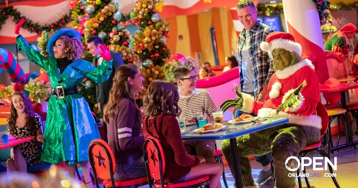 The Grinch Character Breakfast & Holiday Tour Details at Universal 1 The Grinch Character Breakfast & Holiday Tour Details at Universal